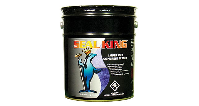 Paving Stone Sealer Cleaners Glue Seal King Concrete Sealer